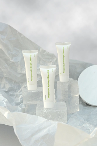 Tubular hydrogel dressings