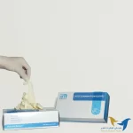 دستکش معاینه بدون پودر لاتکس سایز متوسط