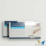 دستکش وینیل بدون پودر سایز کوچک