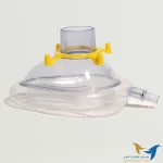 ماسک بیهوشی زرد سایز 2