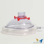 ماسک بیهوشی قرمز سایز 4